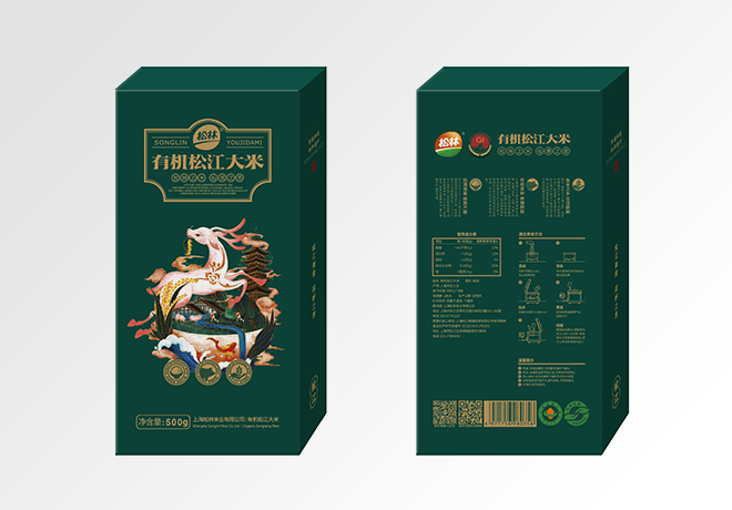 有機(jī)500克盒裝（線上和線下）